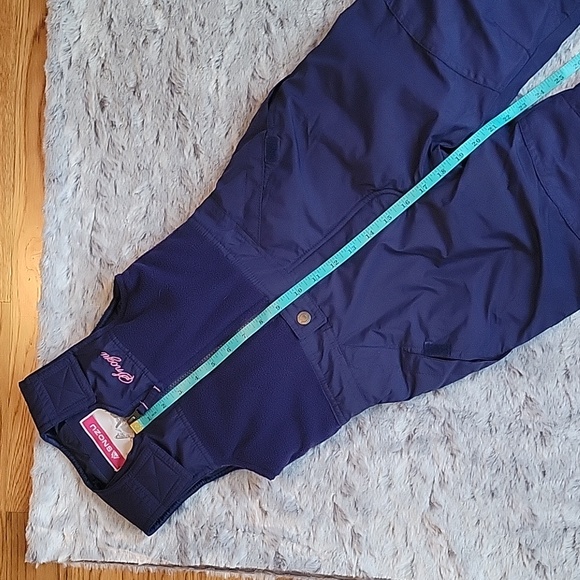 Snozu Navy Blue Snow Bibs, Girls Size 5, Great Condition! - Picture 4 of 9